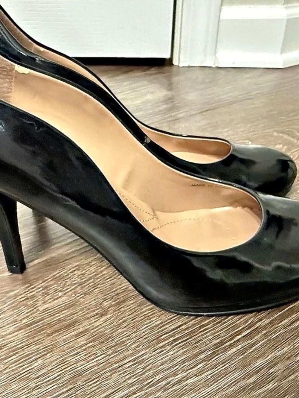 Black Patent Pumps